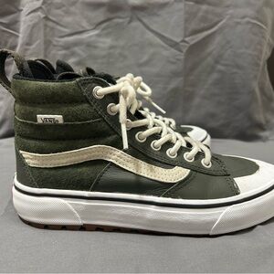 VANS Sk8 Hi MTE 2.0 DX, Forest Night White, Mens Sz 6/ Womens 7.5